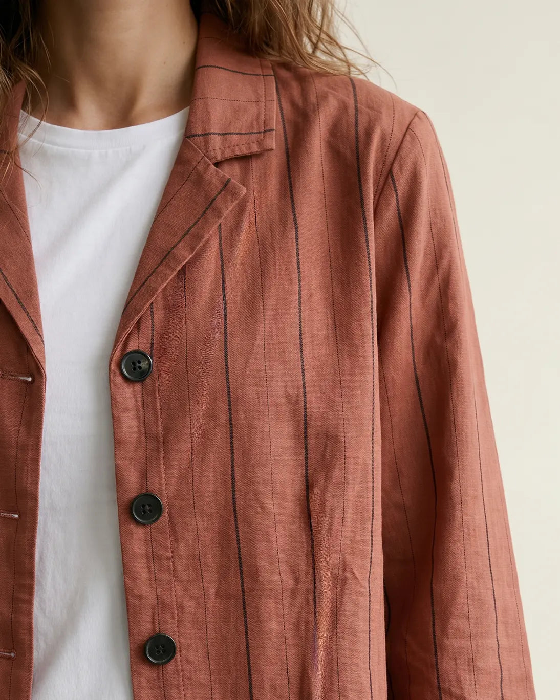 CHAQUETA TERRACOTA