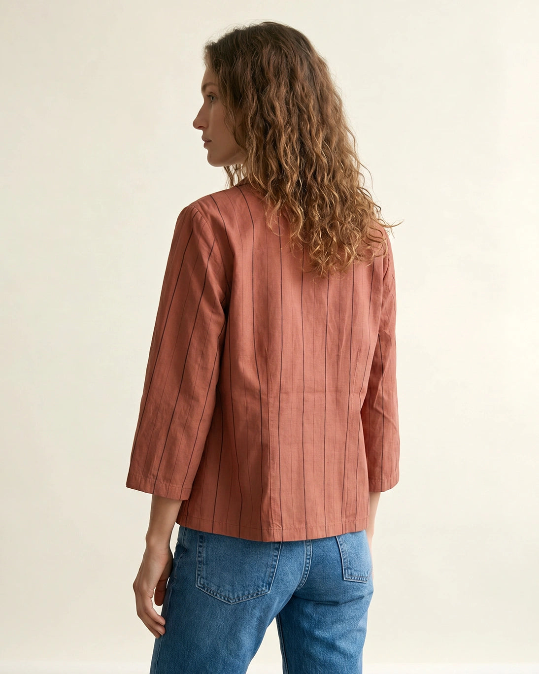 CHAQUETA TERRACOTA