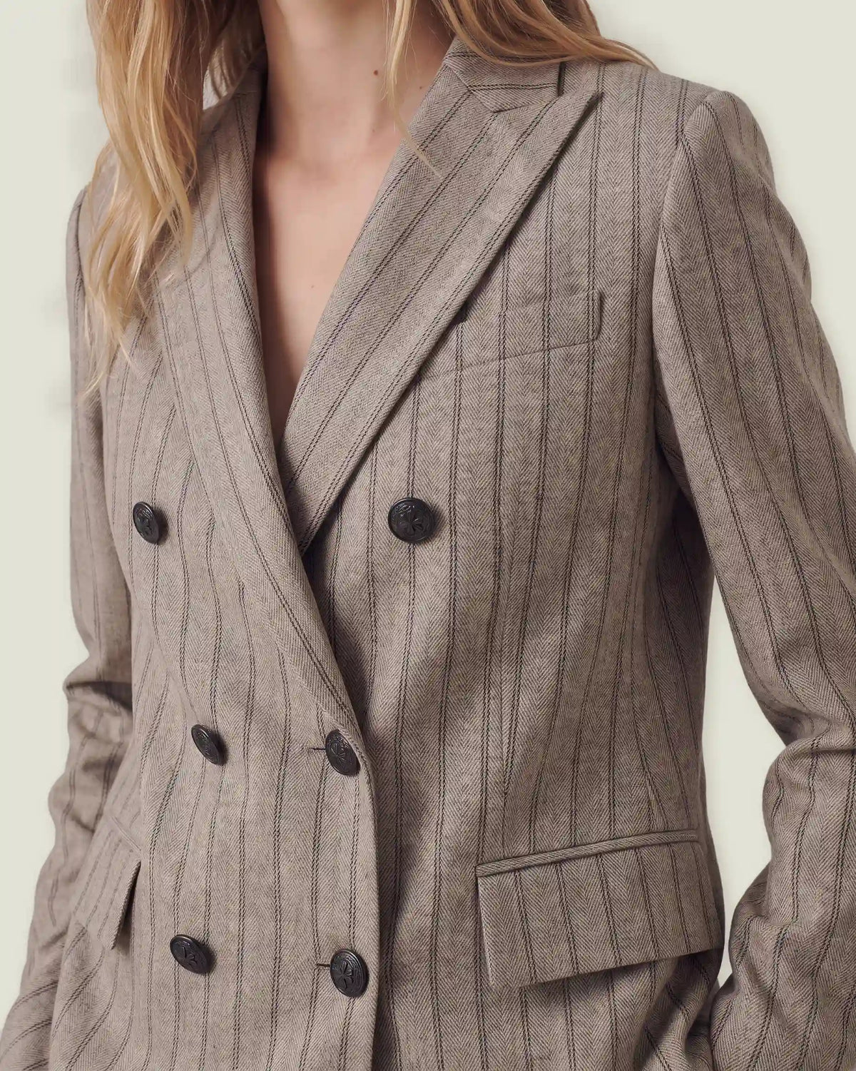 CHAQUETA CRUZADA COORDWOOD