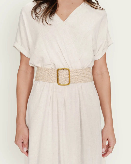 CINTURÓN POPCORN NATURAL