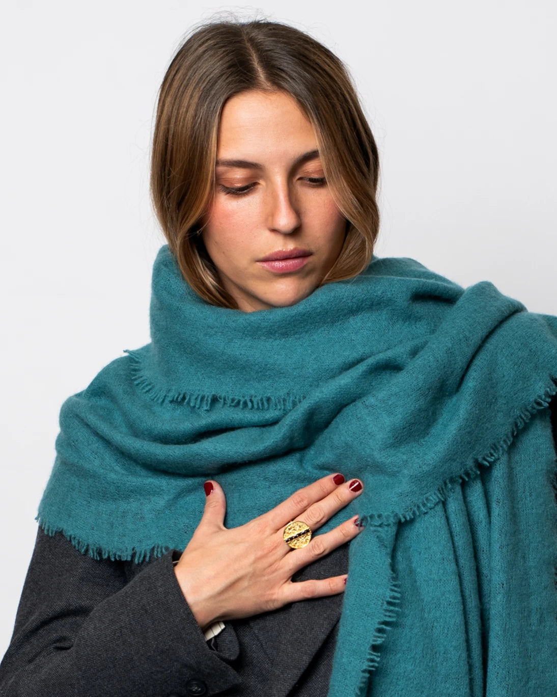 CHAL DE CASHMERE 85x200CM