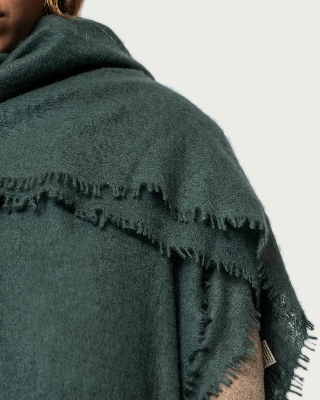 CHAL CASHMERE VERDE 85X200CM