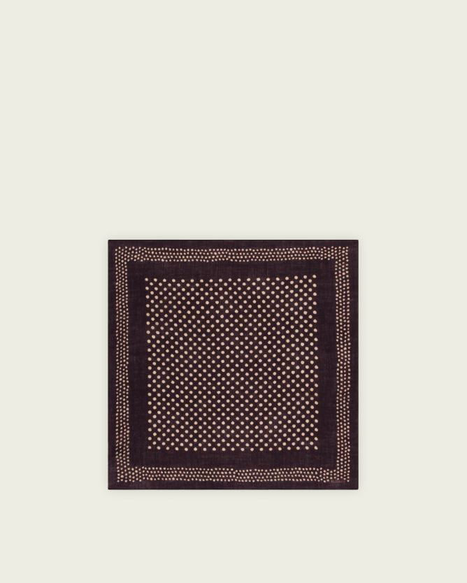 BANDANA DOTS CHOCOLATE