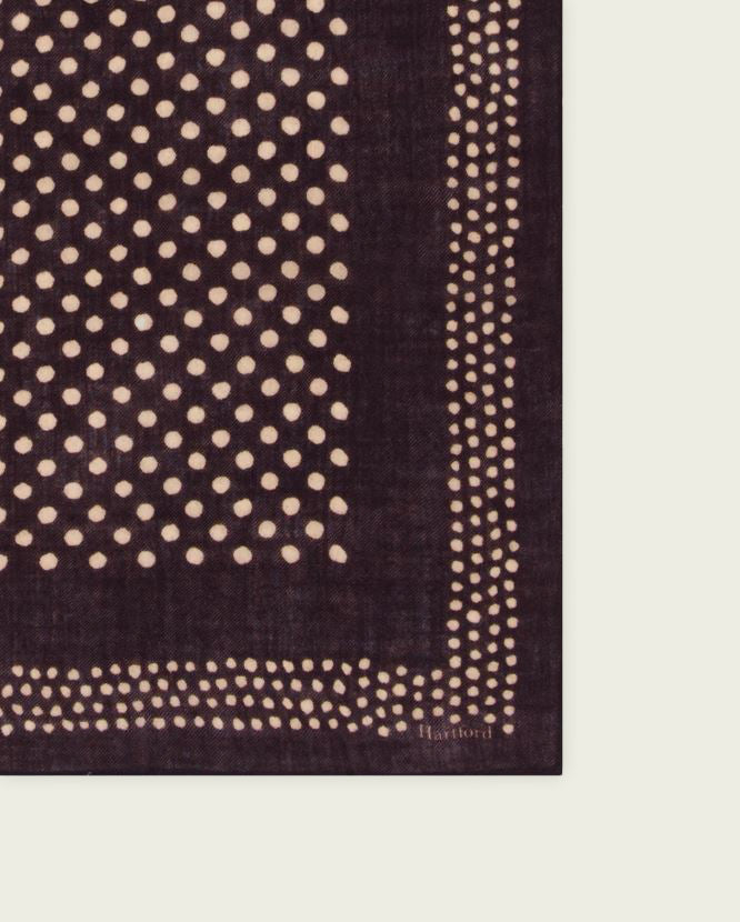 BANDANA DOTS CHOCOLATE