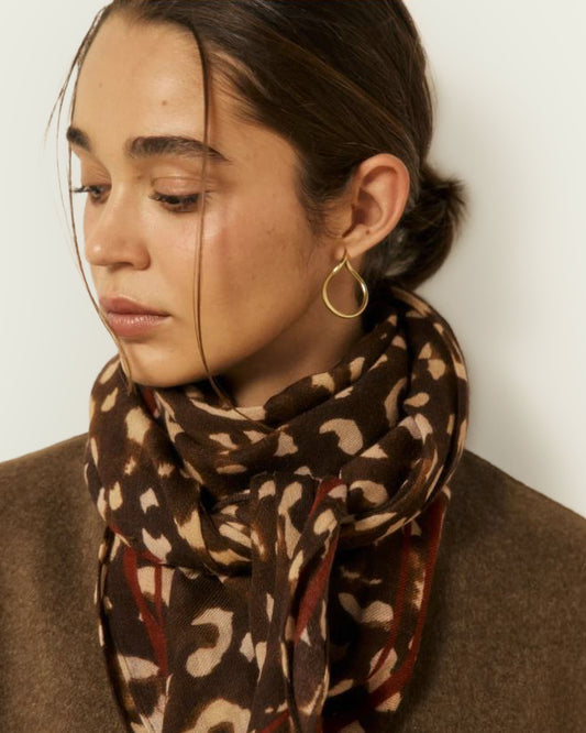 BANDANA LEOPARD SQUARE