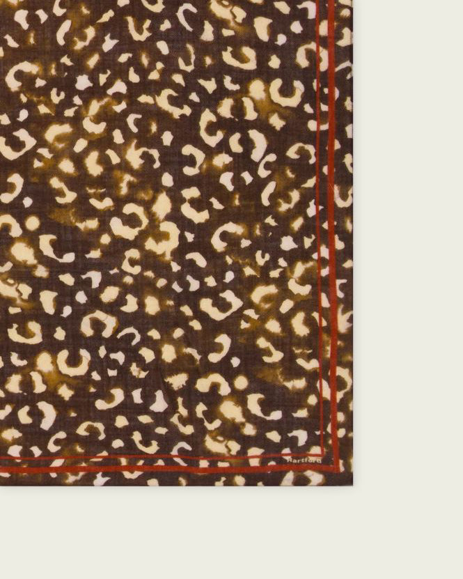BANDANA LEOPARD SQUARE
