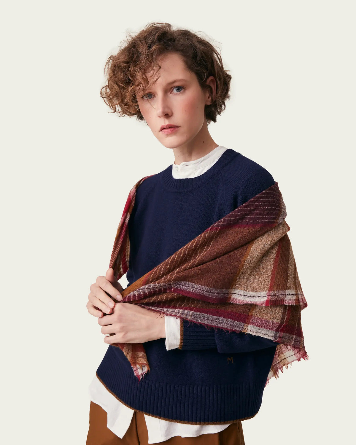 CHAL CUADRADO CHAI TAFFETA