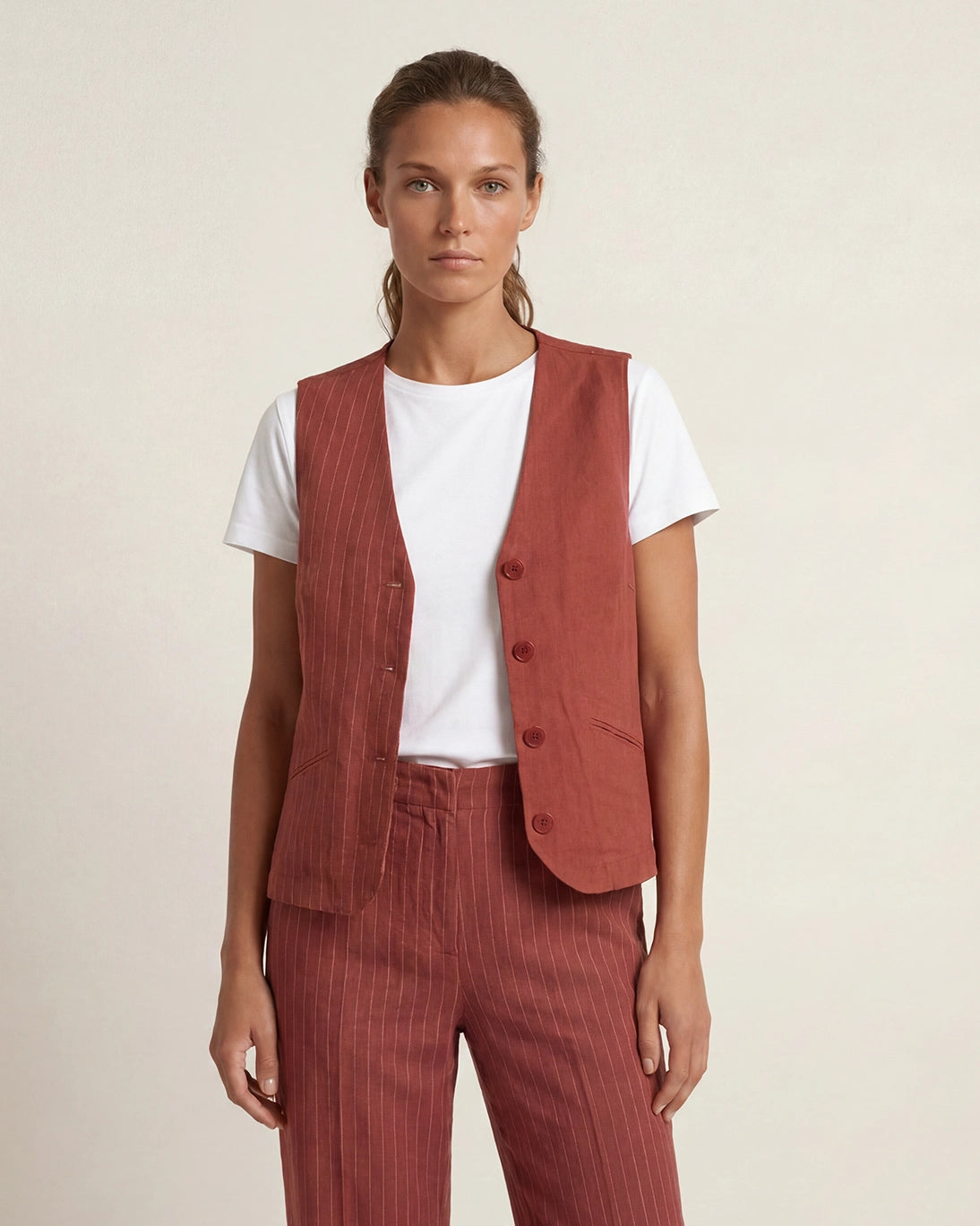 TERRACOTTA WAISTCOAT