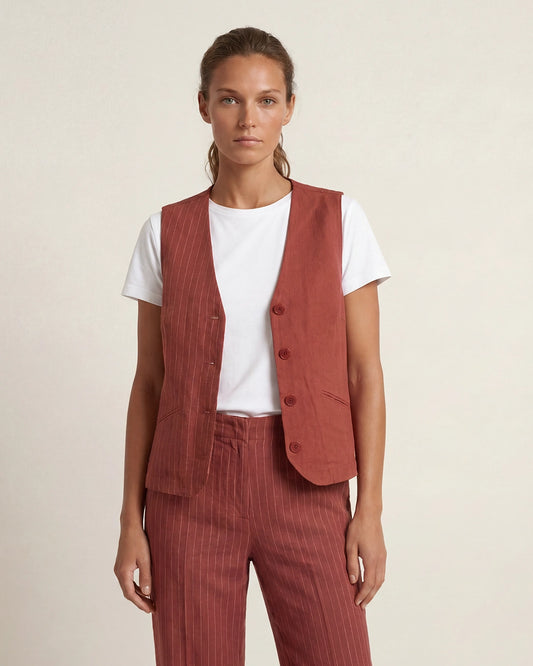 TERRACOTTA WAISTCOAT