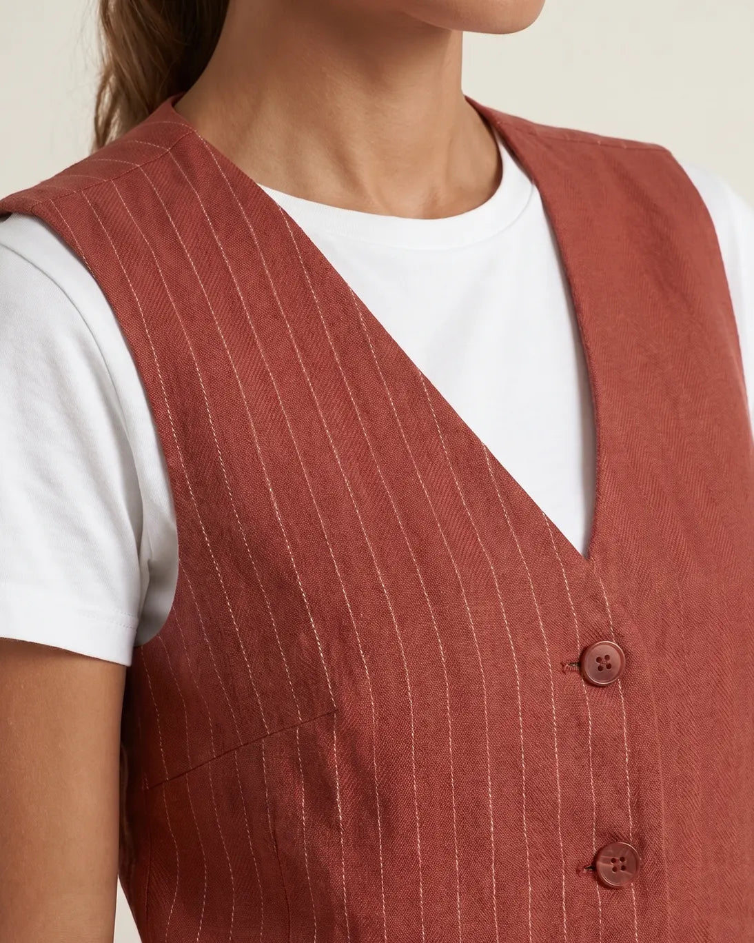 TERRACOTTA WAISTCOAT