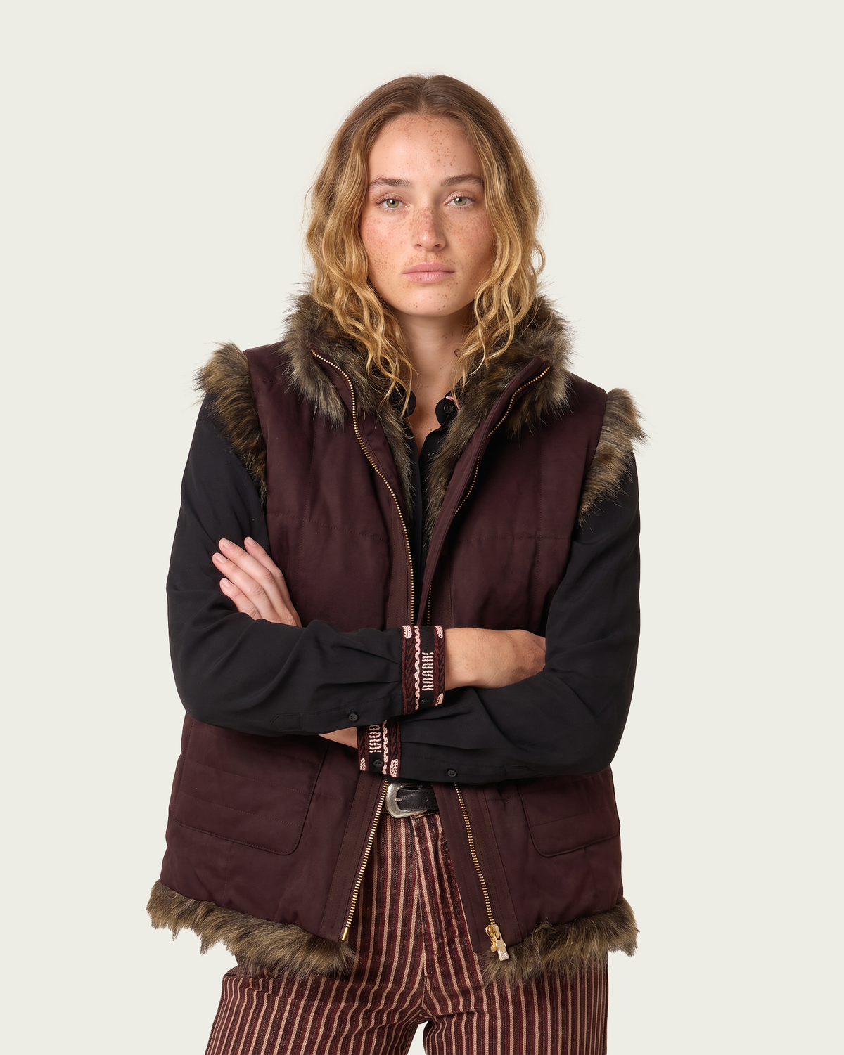 CHALECO CLEO REVERSIBLE