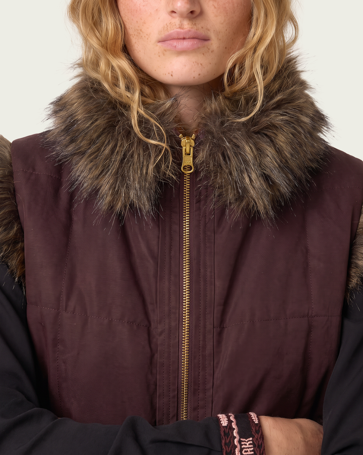 CHALECO CLEO REVERSIBLE