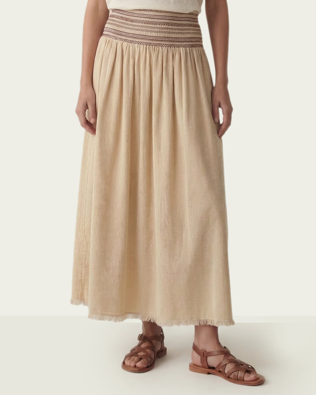 FALDA AURORE CREMA