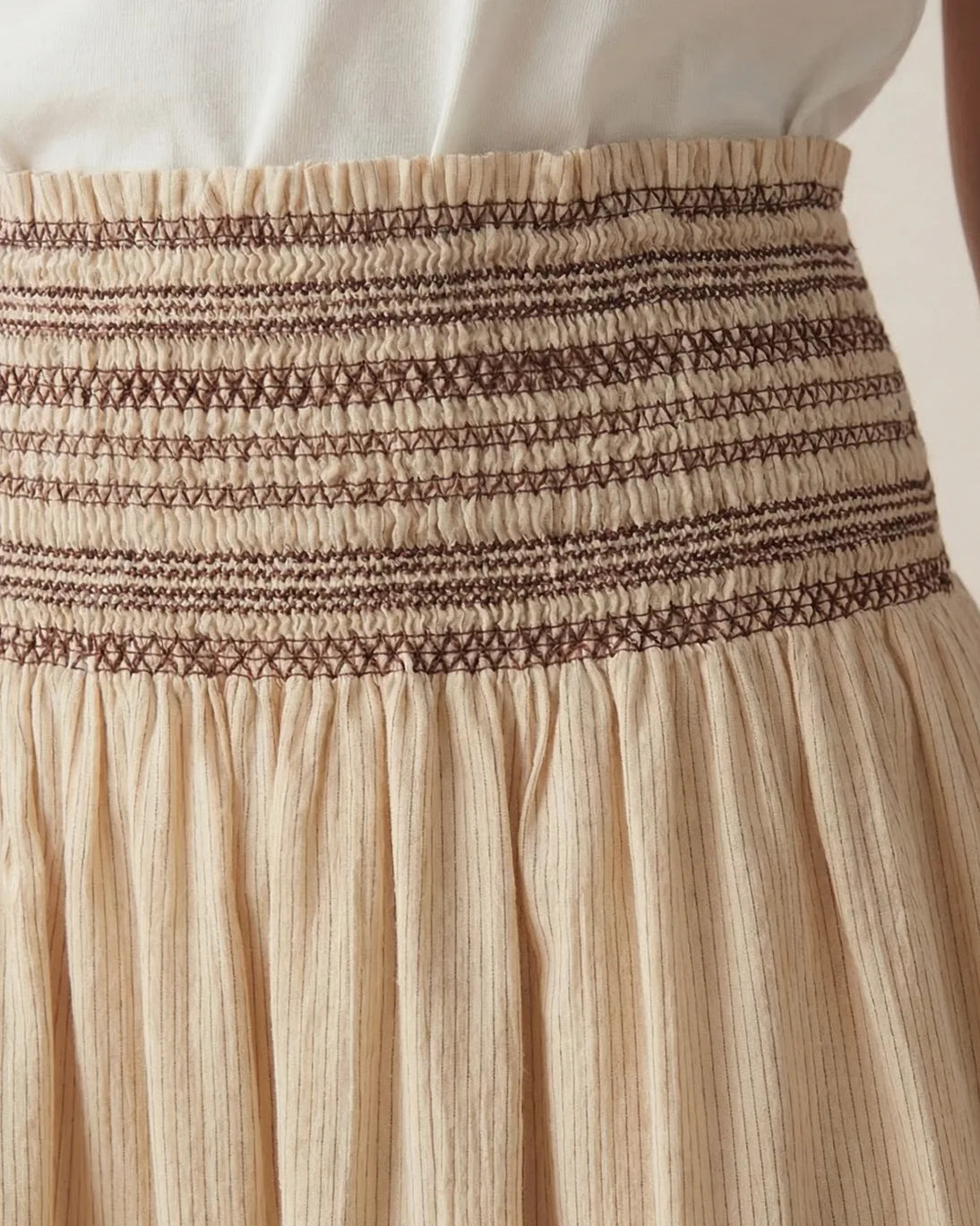 FALDA AURORE CREMA