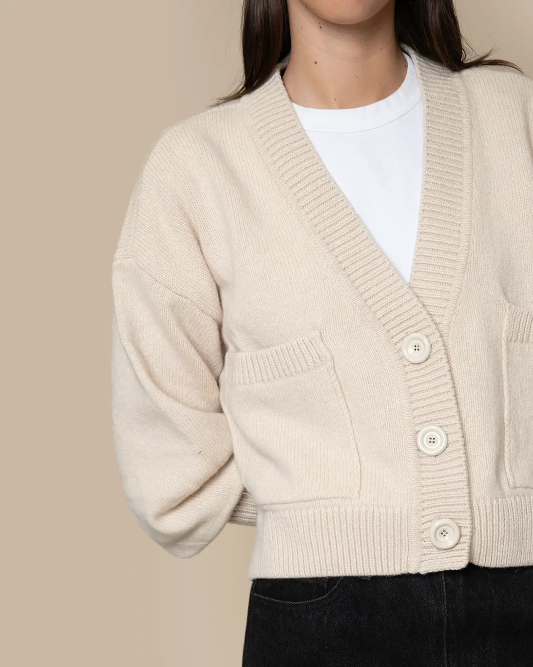 CARDIGAN ROSSATO
