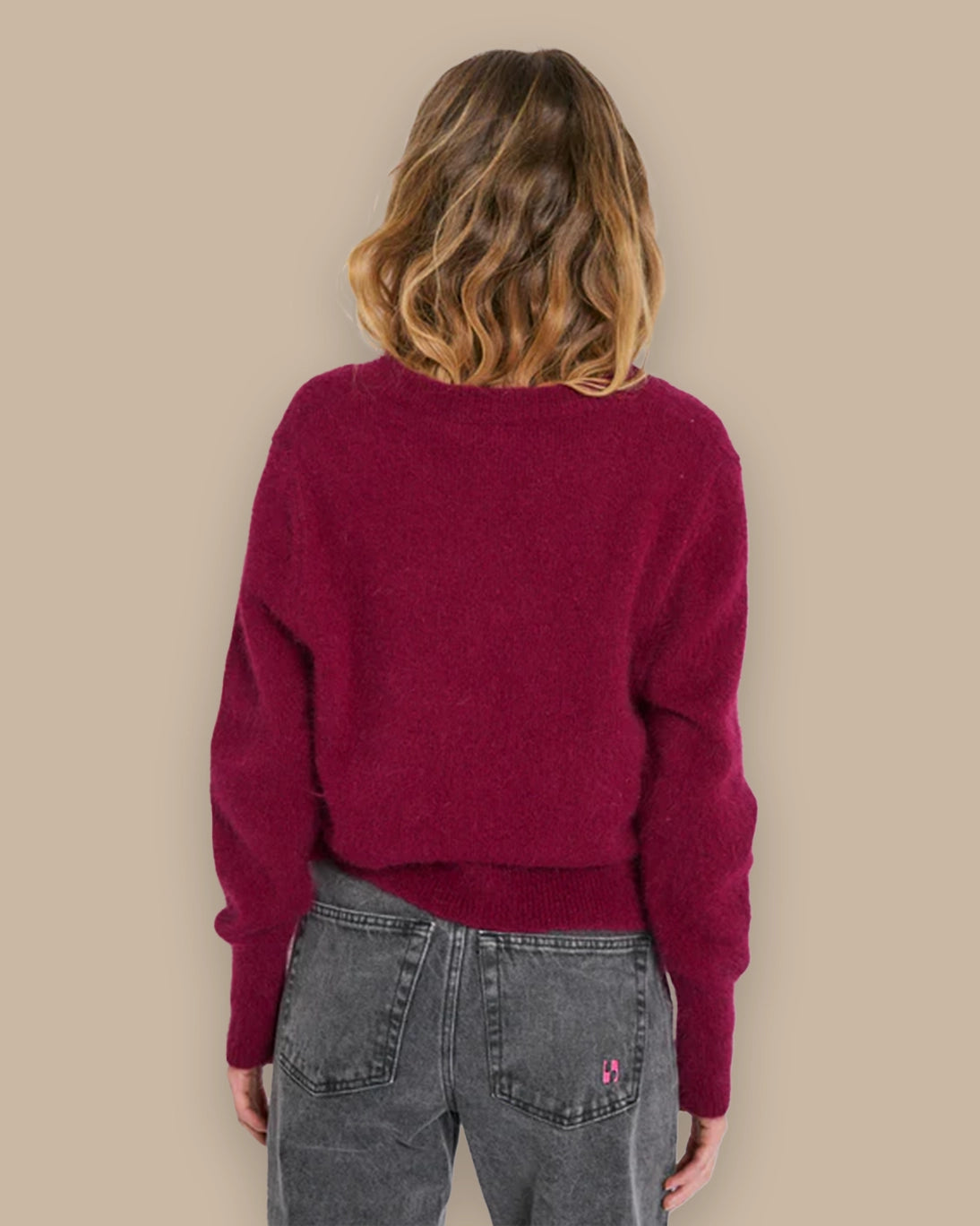 CHAQUETA LUISA BURDEOS