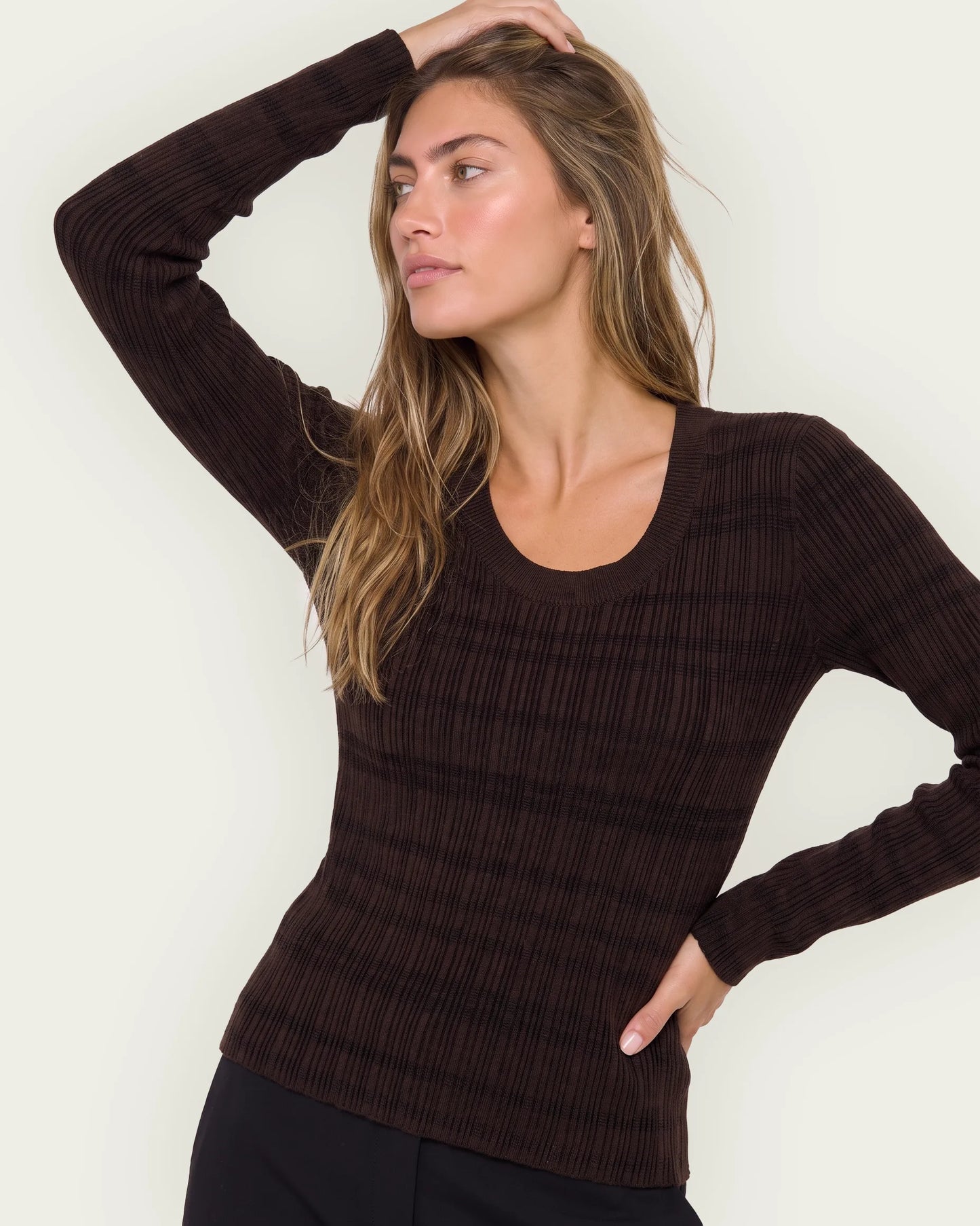 JERSEY FLERIA MARRÓN
