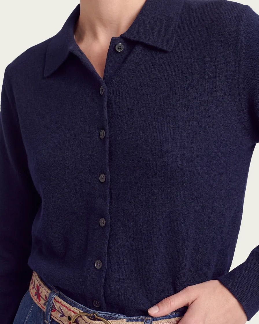 CARDIGAN PORCELAIN AZUL