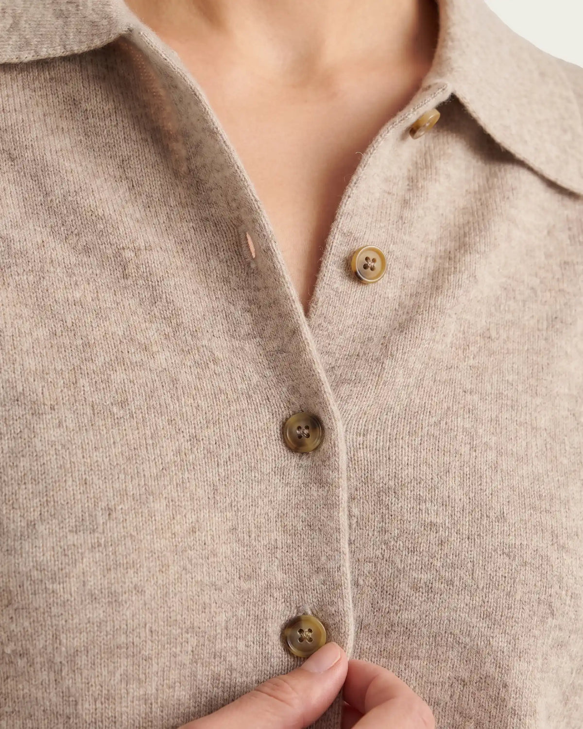 CARDIGAN PORCELAIN BEIGE