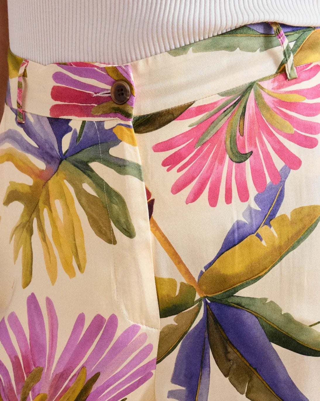 Pantalones Positano de flores de la marca Hartford