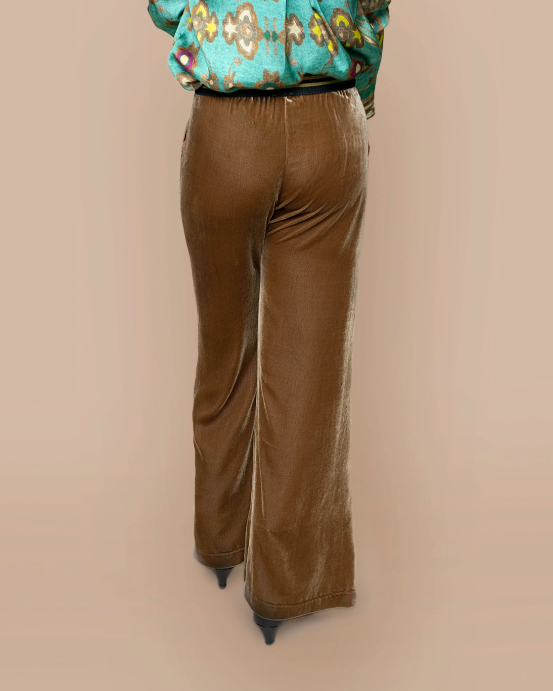 PANTALÓN TERCIOPELO DANCE CAMEL