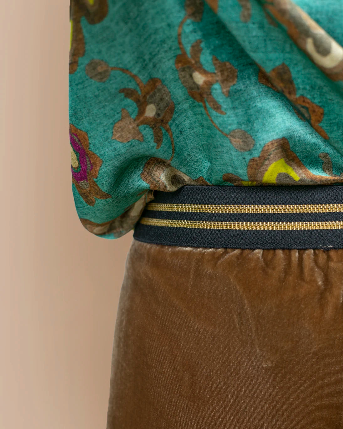 PANTALÓN TERCIOPELO DANCE CAMEL