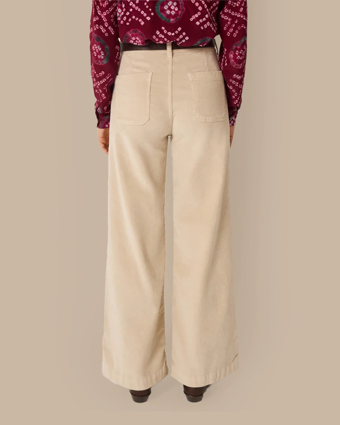 PANTALÓN ROMEO HUESO