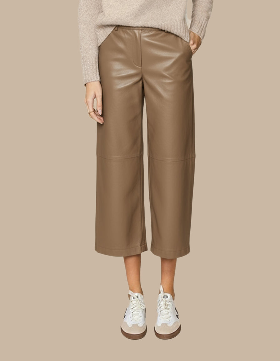 PANTALÓN CULOTTE BEIGE