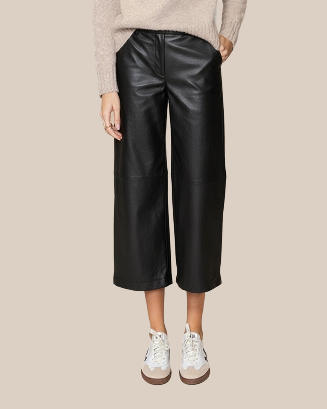 PANTALONES CULOTTE NEGROS