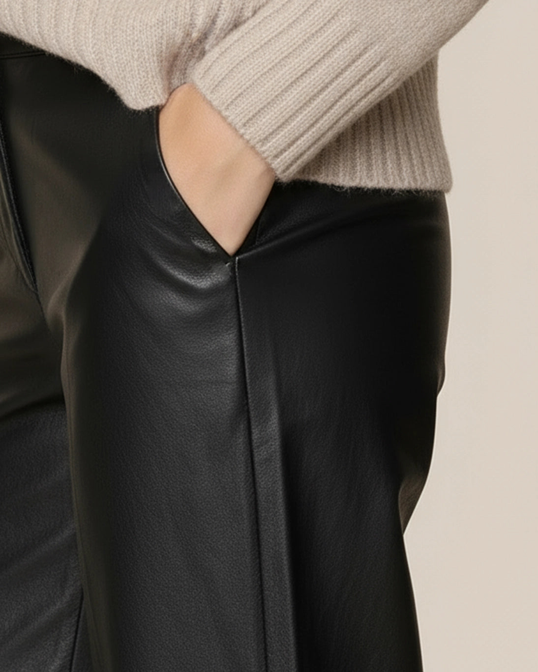 PANTALONES CULOTTE NEGROS