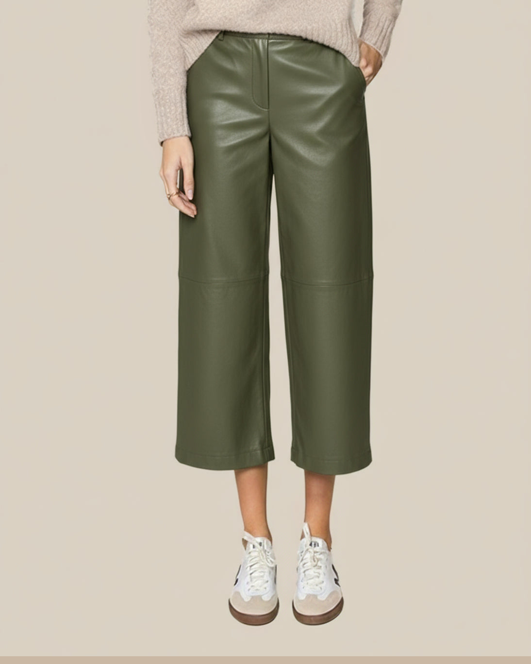 PANTALÓN CULOTTE VERDES