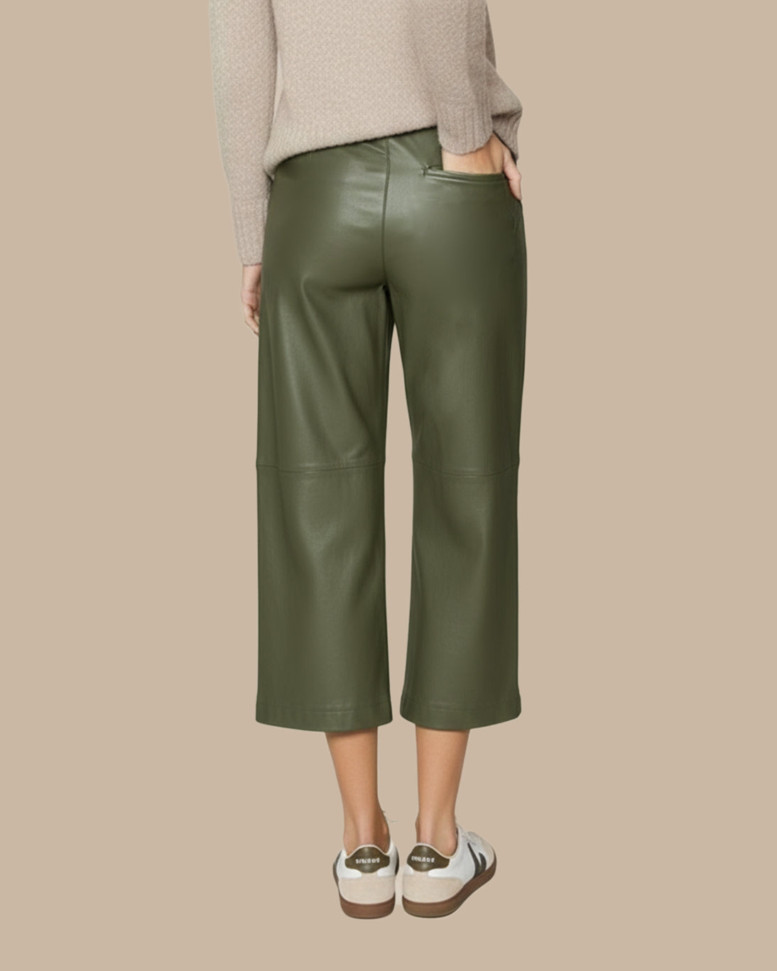 PANTALÓN CULOTTE VERDES