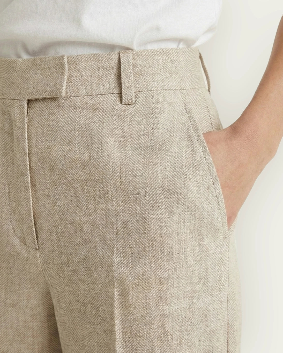 PANTALÓN MASCULINO ESPIGA BEIGE