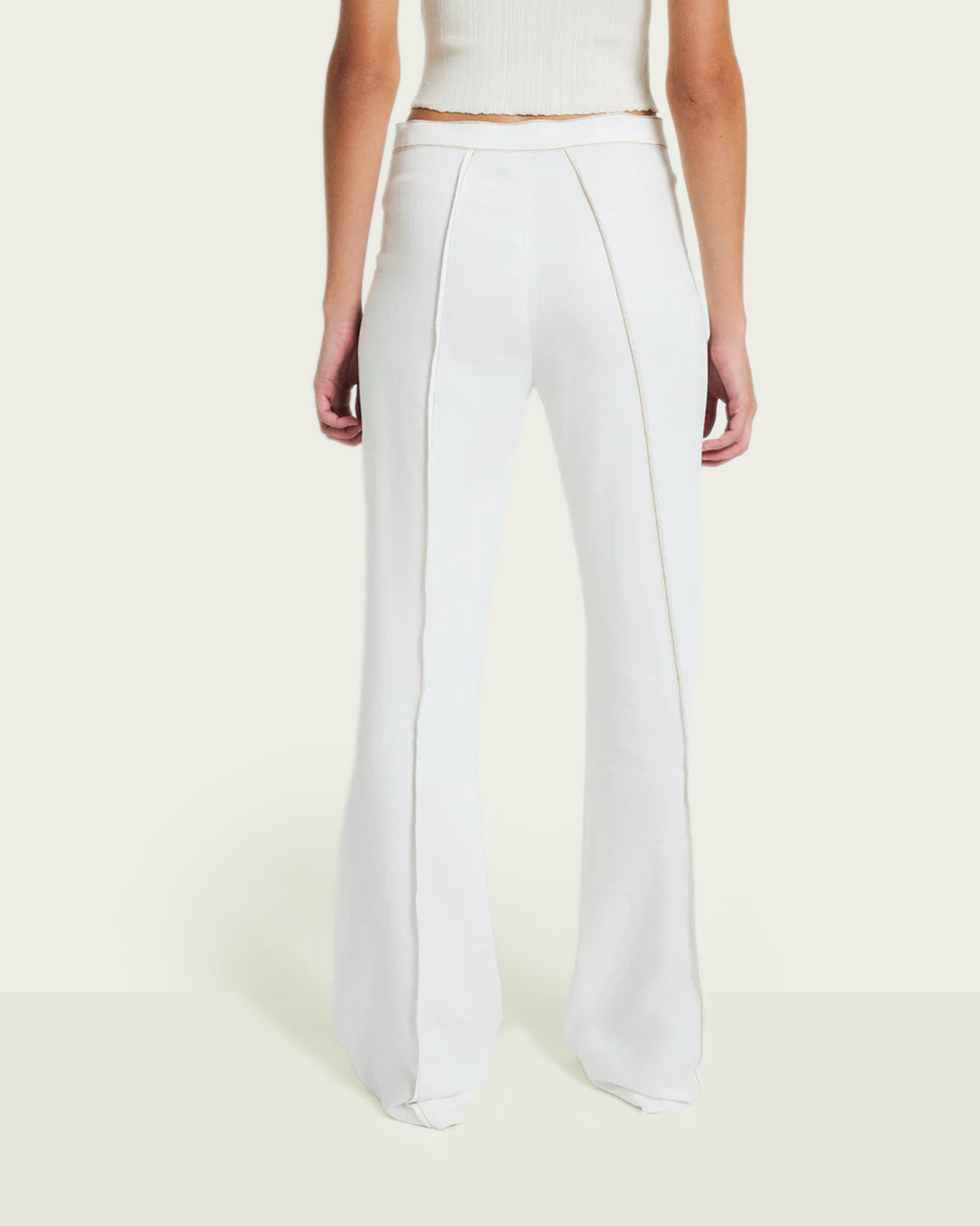 PANTALON PESTAÑA CRUDO