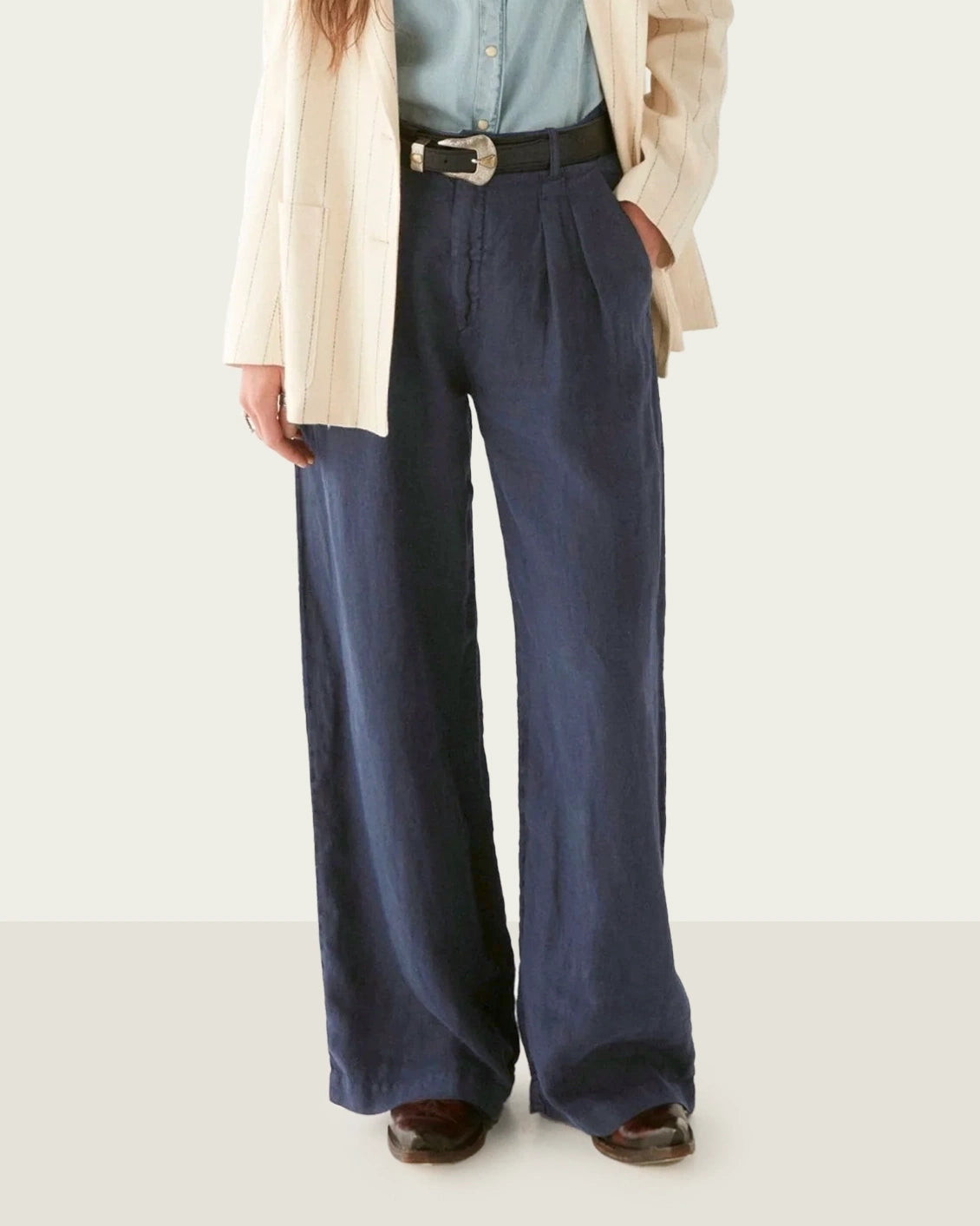 PANTALONES MARINA AZUL MARINO