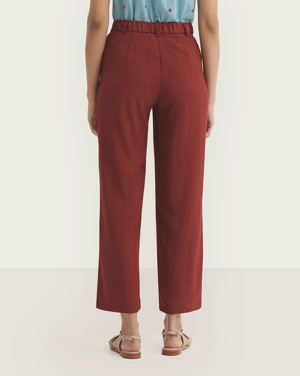 NICE THIGHS MUSLIN TROUSERS