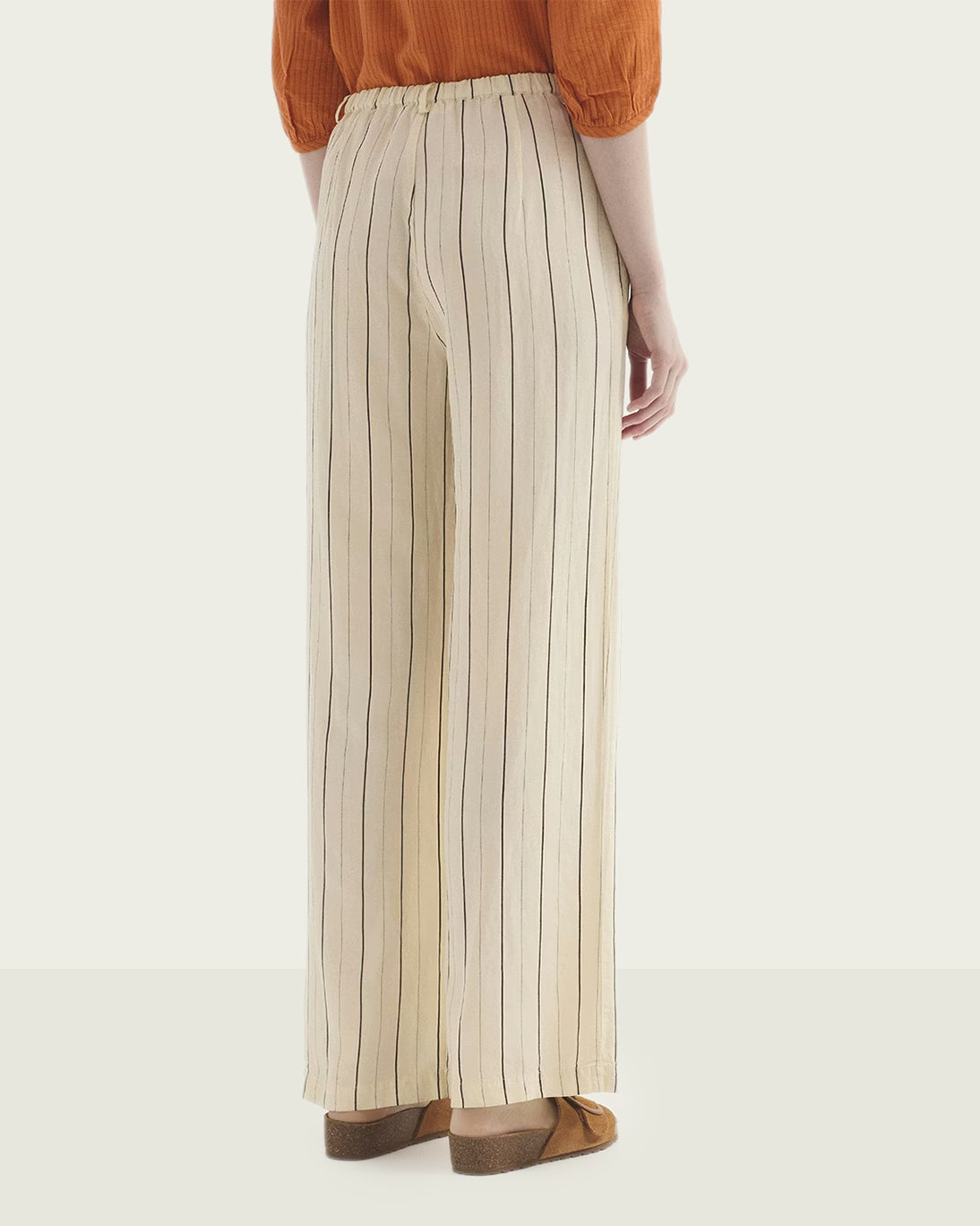 RAW STRIPED TROUSERS