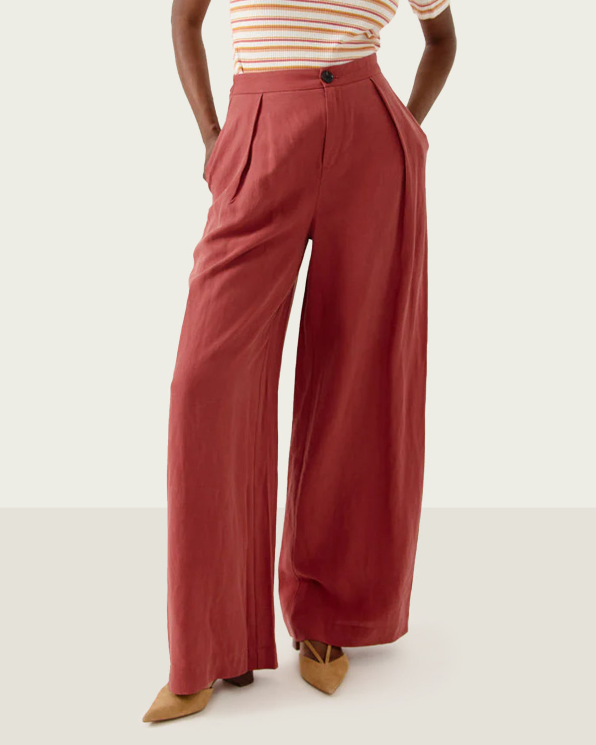 PANTALONES ODESIA TERRACOTA
