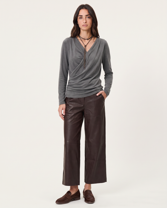 PANTALON CULOTTE MARRÓN