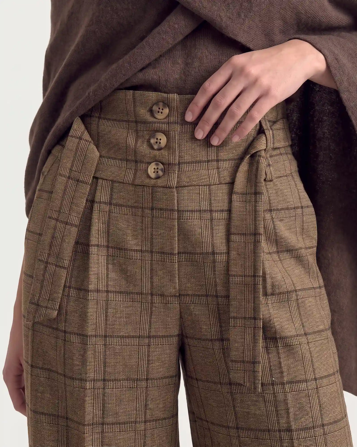 PANTALON TALLE ALTO CINTURON