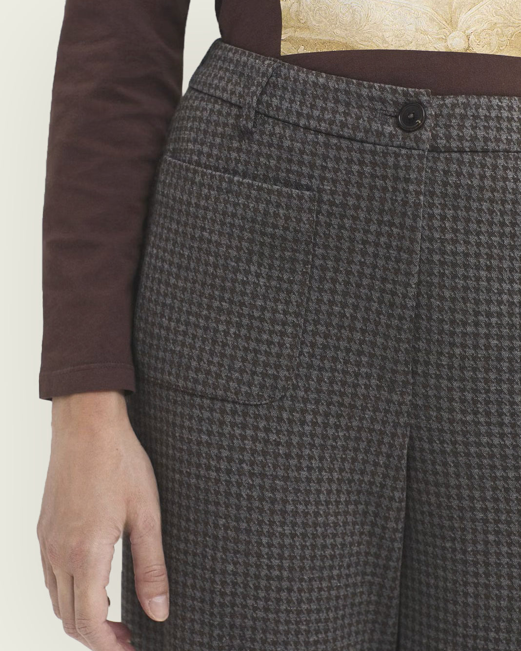 PANTALON PATA DE GALLO