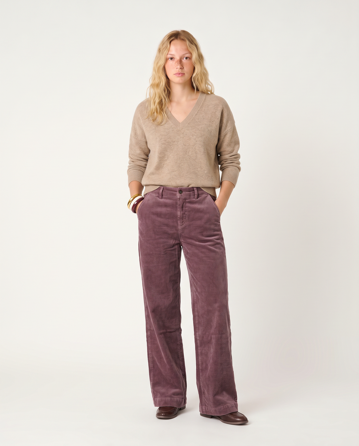 PANTALON PACIFIE BURGUNDY