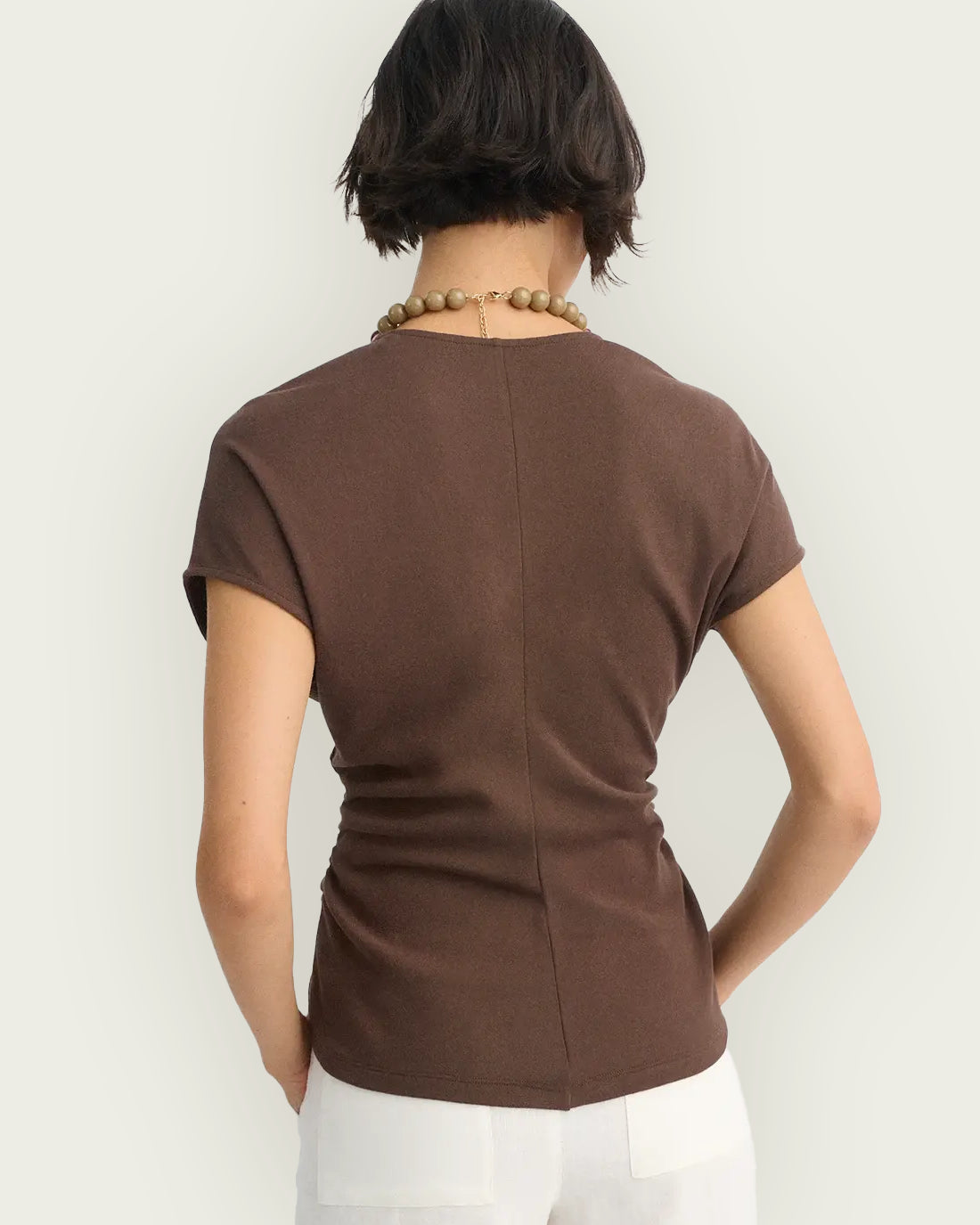 AKARI BROWN TOP