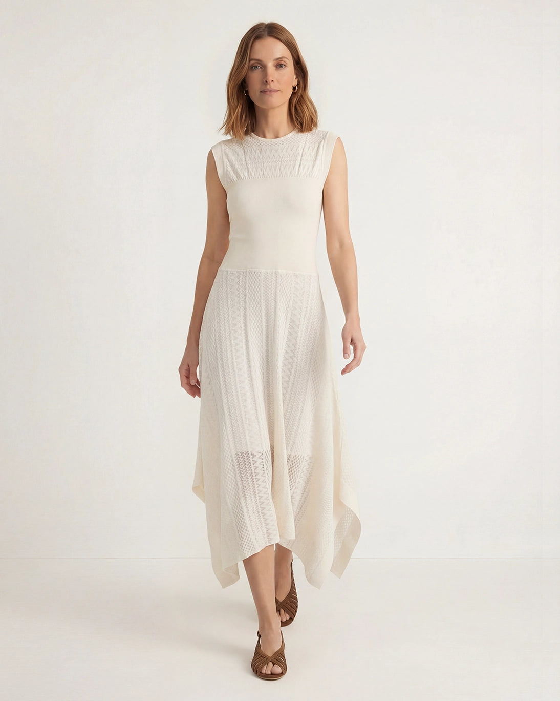 VESTIDO PUNTO CALADO