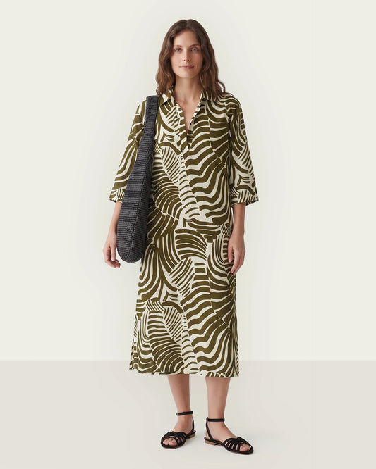 VESTIDO ROKO CAQUI