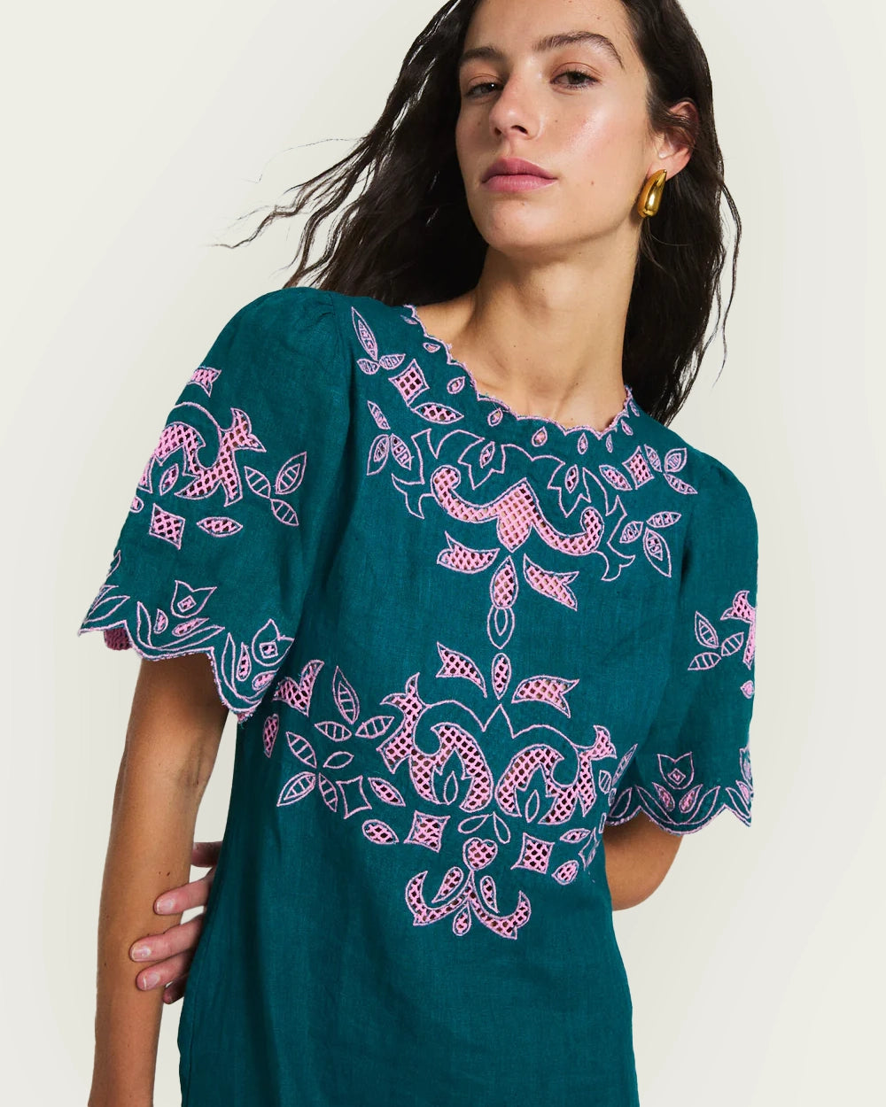 VESTIDO PEONIA COBALTO
