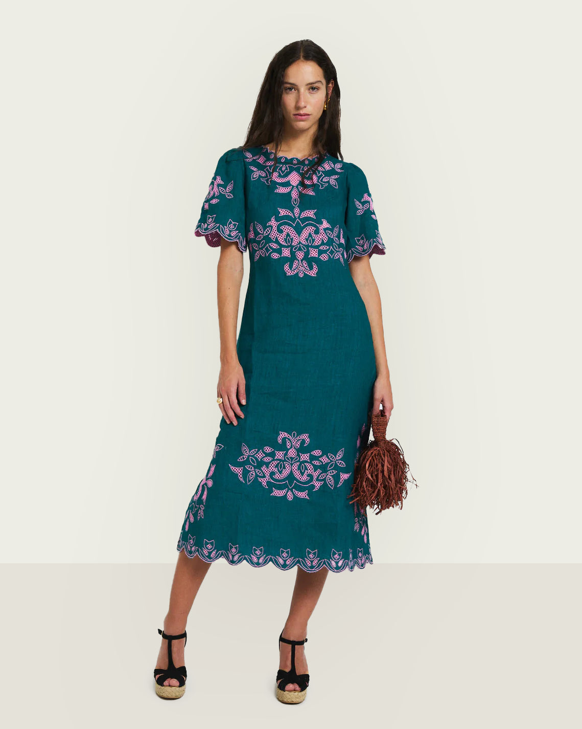 VESTIDO PEONIA COBALTO