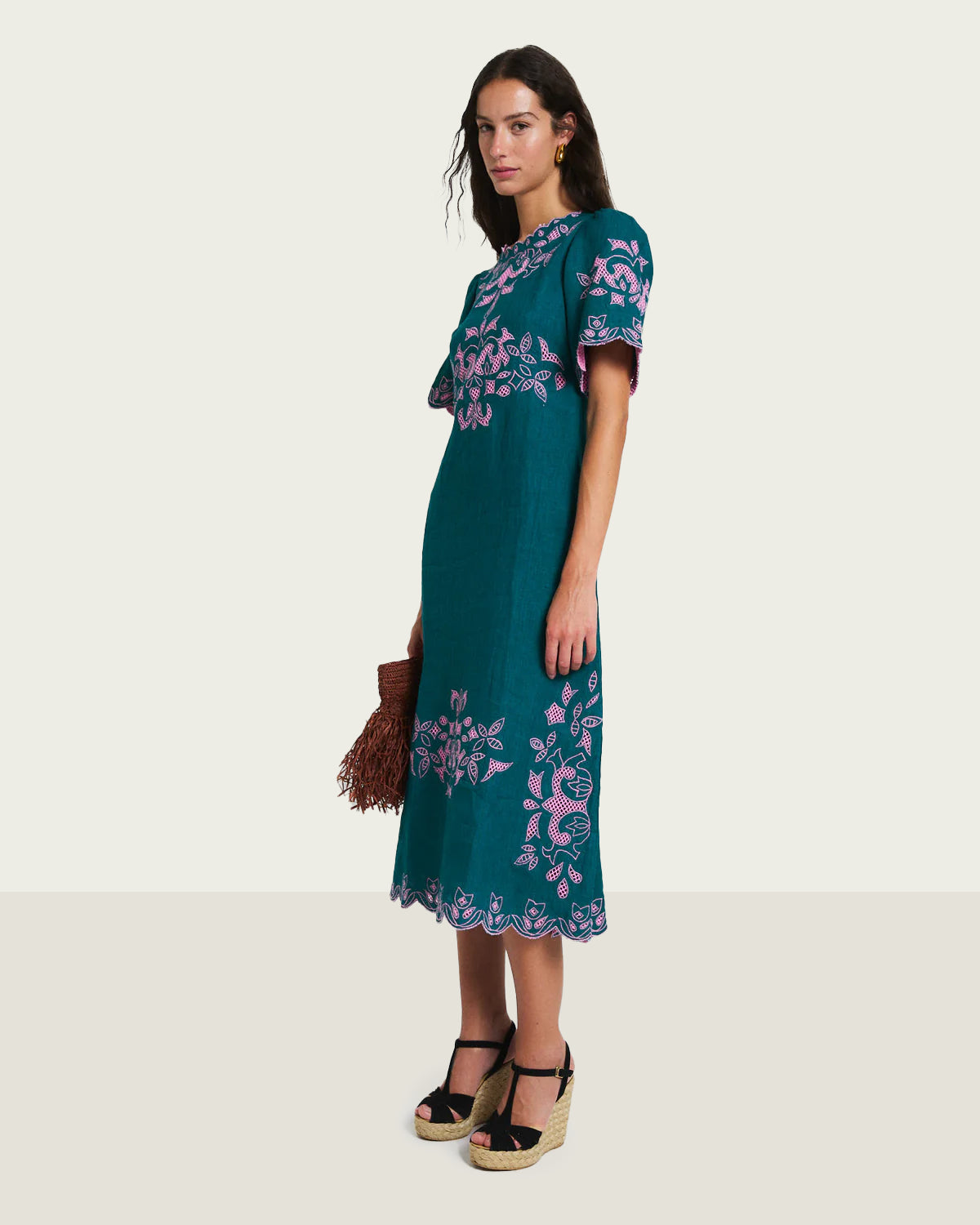 VESTIDO PEONIA COBALTO