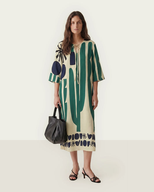 VESTIDO KAFTAN