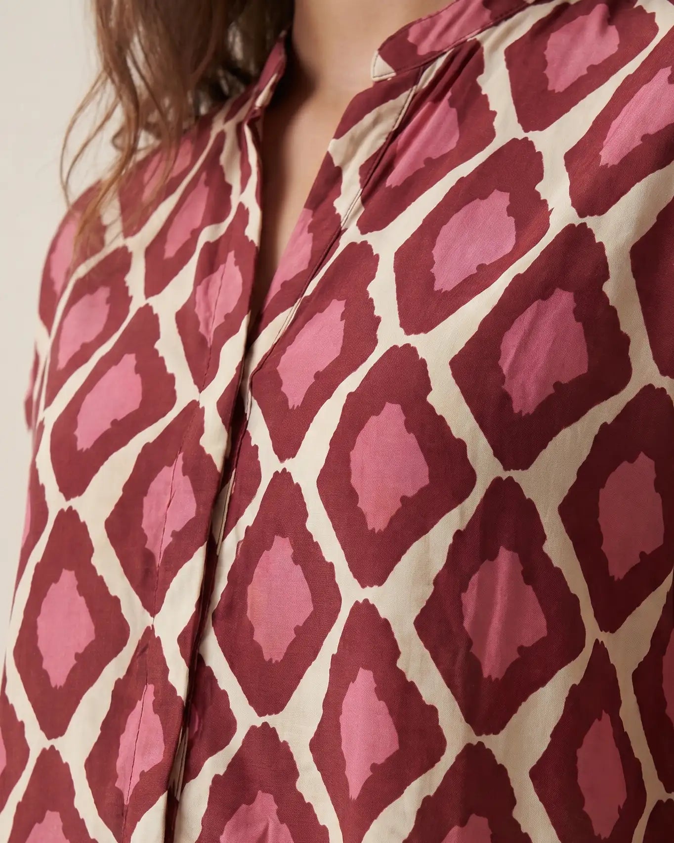 PINK SHIRT DRESS
